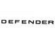 Автологотип емблема напис Land Rover Defender на багажник чорний глянець 425114 фото 1