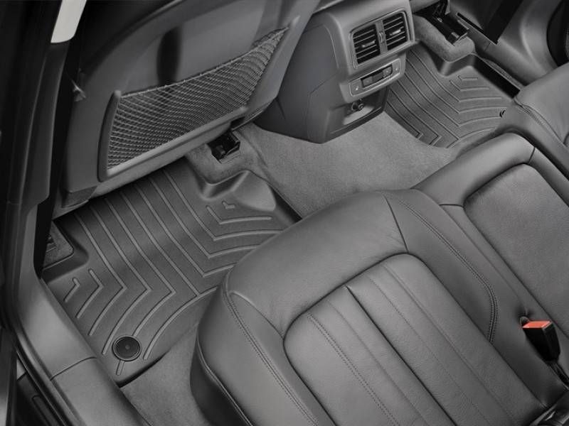 3D килимки для Audi Q5 2017- чорні задні WeatherTech 4411462 46135 фото