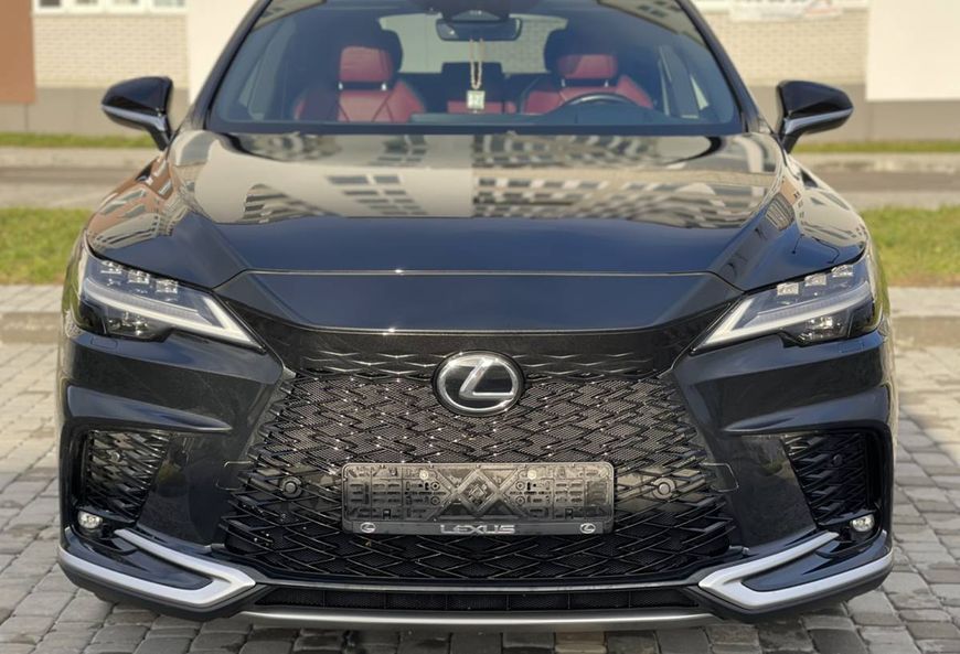 Решетка радиатора на Lexus RX 2022- в стиле F-Sport Black 430233 фото