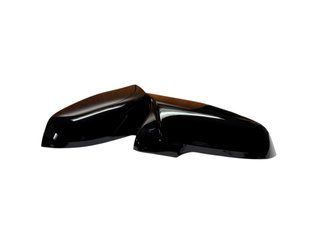 Накладки на зеркала Черный глянец (M-Look) на BMW X1 F48 2015-2019 года. 522560 фото