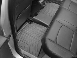 3D килимки для Smart ForFour W453 2014- чорні задні WeatherTech 4410782 98326 фото