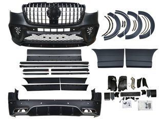 Комплект обвеса передний и задний бампер на Mercedes Sprinter W907 2017- AMG Extra Long 430851 фото