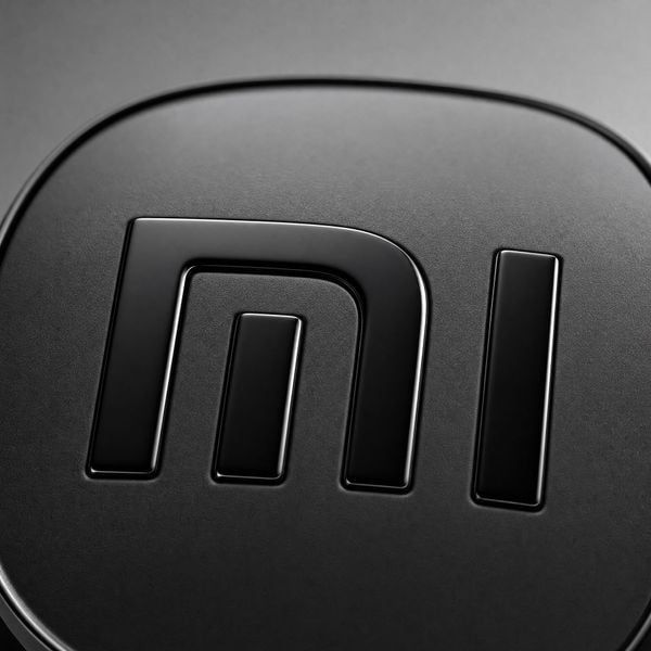 Автологотип эмблема на капот Xiaomi SU7, YU7 черная 523211 фото