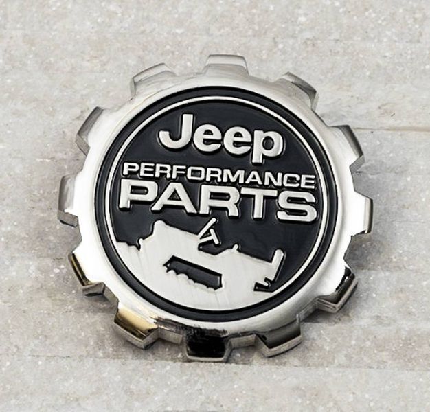 Автологотип емблема Jeep Performance Parts black chrome 260956 фото Автологотип емблема Jeep Performance Parts black chrome 260956 фото