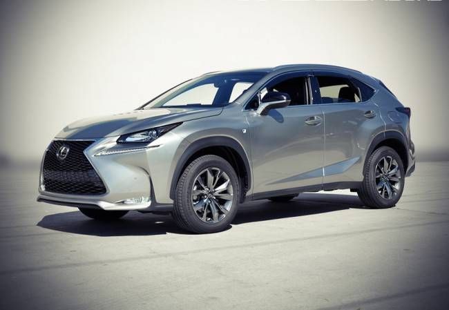 Дефлекторы окон на Lexus NX 2015- с хром молдингом WELLvisors 3-847LX019 162736 фото