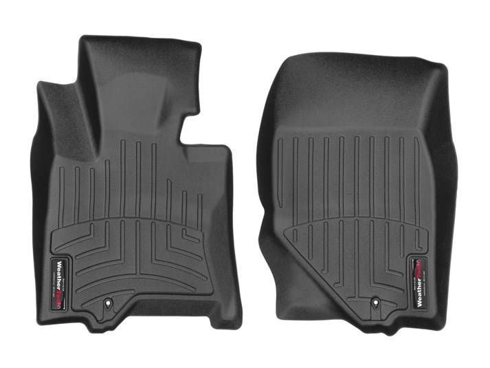 3D килимки для Infiniti QX50, EX 2007-2018 USA чорні передні WeatherTech 448681 46352 фото