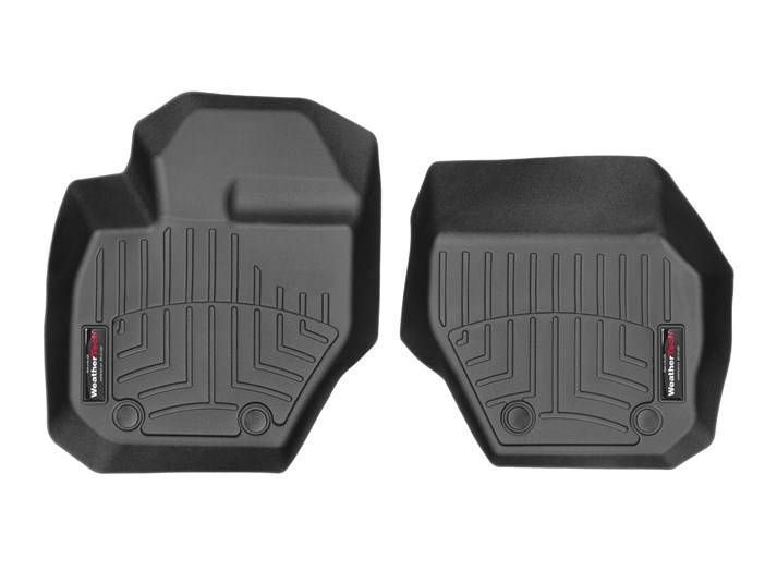 3D коврики для Volvo S60, V60, XC60 2008-2018 черные передние WeatherTech 442341 47037 фото