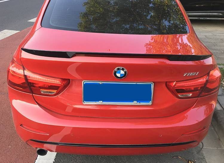 Спойлер на BMW 1 F52 2017- чорний глянець 355134 фото