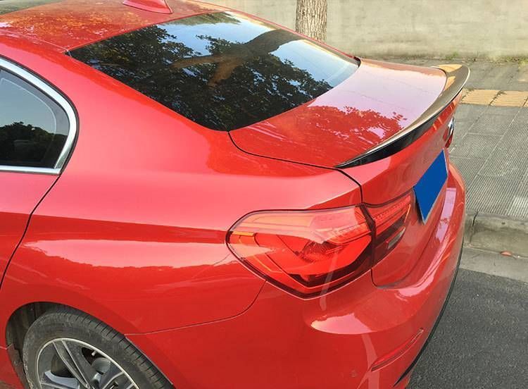 Спойлер на BMW 1 F52 2017- чорний глянець 355134 фото