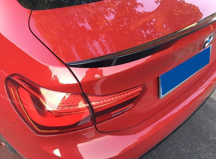 Спойлер на BMW 1 F52 2017- чорний глянець 355134 фото