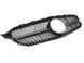 Решетка радиатора на Mercedes C-class W205 2014-2018 Diamond Black под камеру 429972 фото 1