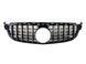 Решетка радиатора на Mercedes C-class W205 2014-2018 C63 GT Chrome Black 427528 фото 2