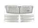 Решетка радиатора на Land Rover Range Rover 2013-2017 + жабры Silver 427488 фото 1