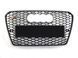 Решетка радиатора на Audi A5 2011-2016 в стиле RS5 Black Silver 427287 фото 2