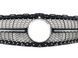 Решетка радиатора на Mercedes C-class W205 2014-2018 Diamond Black под камеру 429972 фото 3