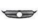 Решетка радиатора на Mercedes C-class W205 2014-2018 Diamond Black под камеру 429972 фото 4