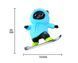 Іграшка ковзаюча панда Skateboard Bear Car на панель авто блакитний 425506 фото 4
