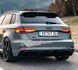 Автологотип емблема напис Audi ABT black глянець мала 418215 фото 4