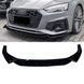 Сплитер губа переднего бампера на Audi A5 B9 2019-2024 S-Line бампер 430325 фото 1