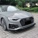 Сплитер губа переднего бампера на Audi A5 B9 2019-2024 S-Line бампер 430325 фото 6