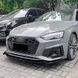 Сплитер губа переднего бампера на Audi A5 B9 2019-2024 S-Line бампер 430325 фото 3