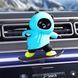 Іграшка ковзаюча панда Skateboard Bear Car на панель авто блакитний 425506 фото 3
