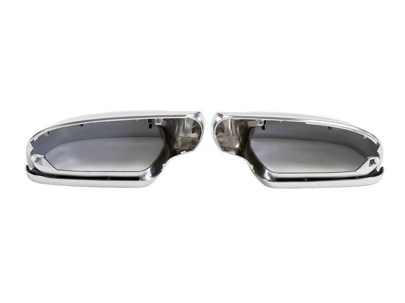 Накладки на зеркала Silver Matte (стиль S-Line) на Audi A4 B8 2011-2015 428617 фото Накладки на зеркала Silver Matte (стиль S-Line) на Audi A4 B8 2011-2015 428617 фото