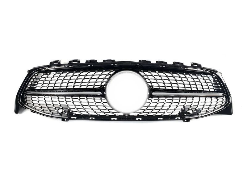 Решетка радиатора на Mercedes CLA-class C118 2019-2022 Black Diamond 427246 фото Решетка радиатора на Mercedes CLA-class C118 2019-2022 Black Diamond 427246 фото