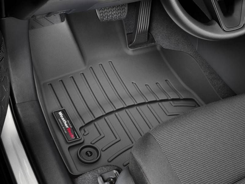 3D килимки для Toyota RAV4, Venza 2019- чорні передні WeatherTech 4415161 141347 фото