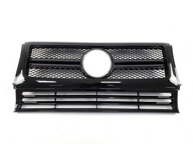 Решітка радіатора на Mercedes G-class W463 1990-2018 Black SL 427732 фото