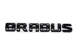 Автологотип емблема напис Mercedes Brabus чорний глянець 205мм 417375 фото