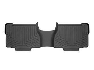 3D килимки для Toyota Sequoia 2007-2022 чорні задні з консоллю WeatherTech HP 440937IM 317368 фото