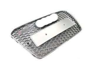 Решітка радіатора на Audi A5 2011-2016 стиль RS5 Silver Chrome 427292 фото