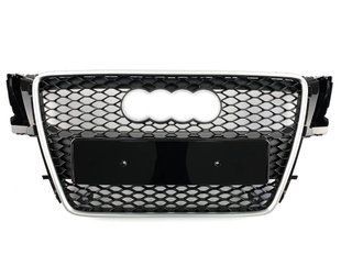 Решітка радіатора на Audi A5 2007-2011 стиль RS5 Black Silver 427286 фото