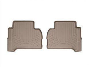 3D килимки для Volkswagen Amarok 2010- бежеві задні WeatherTech 453262 141288 фото