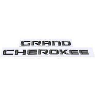 Автологотип емблема напис Jeep Grand Cherokee 2011- чорний глянець 260951 фото