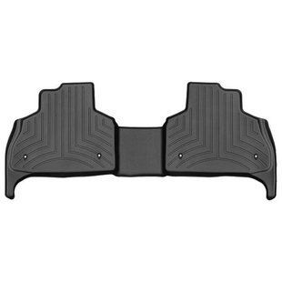 3D килимки для BMW X5 G05 2018- чорні задні WeatherTech 4415072 98140 фото
