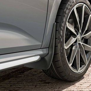 Брызговики на Skoda Kamiq 2019- передние VAG 658075111 261313 фото