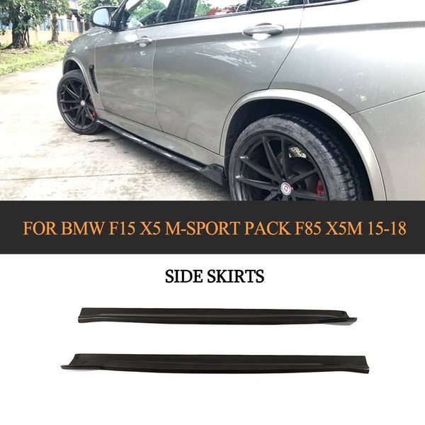 Карбонові дифузори на пороги для BMW X5M F85, X6M F86 2013-2019 Під замовлення 414907 фото