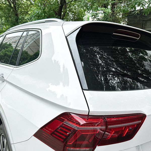 Бокові спойлери заднього скла для Volkswagen Tiguan 2016- R-line чорний глянець 522878 фото