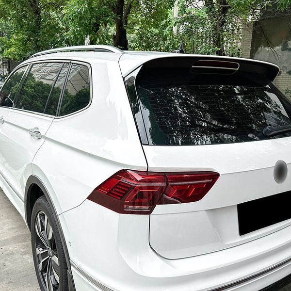 Бокові спойлери заднього скла для Volkswagen Tiguan 2016- R-line чорний глянець 522878 фото