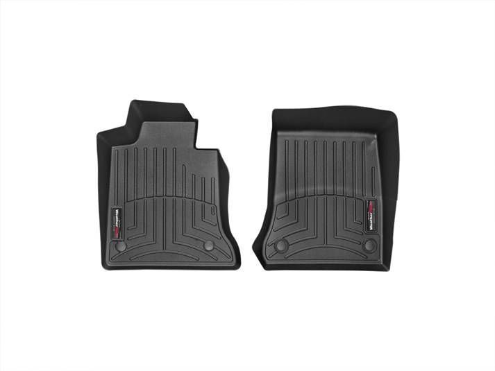 3D коврики для Mercedes GLK-class X204 2012-2015 черные передние WeatherTech 445011 46629 фото