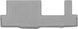 3D килимки для Cadillac Escalade, Chevrolet Tahoe, GMC Yukon 2020- сірі 3 ряд Bench Seating WeatherTech 4616324 242464 фото 1