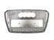 Решетка радиатора на Audi A5 2011-2016 в стиле RS5 Silver Chrome 427292 фото 3