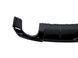 Диффузор (заднего бампера) Black/Chrome Pipe (в стиле RS3) Sedan на Audi A3 2012-2016 429694 фото 2