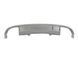 Диффузор (заднего бампера) Silver (в стиле S4 00-00) на Audi A4 B9 2015-2019 429704 фото 2