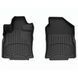 3D килимки для Subaru Ascent 2019- чорні передні WeatherTech HP 4414751IM 416191 фото 1