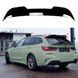 Спойлер на машину BMW 3 G21 2018- Wagon верхний черный глянец 522812 фото 1