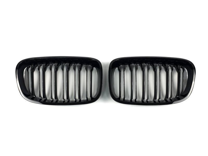 Решітка радіатора на BMW 1 F20, F21 2011-2015 M-Look Black 429046 фото Решітка радіатора на BMW 1 F20, F21 2011-2015 M-Look Black 429046 фото