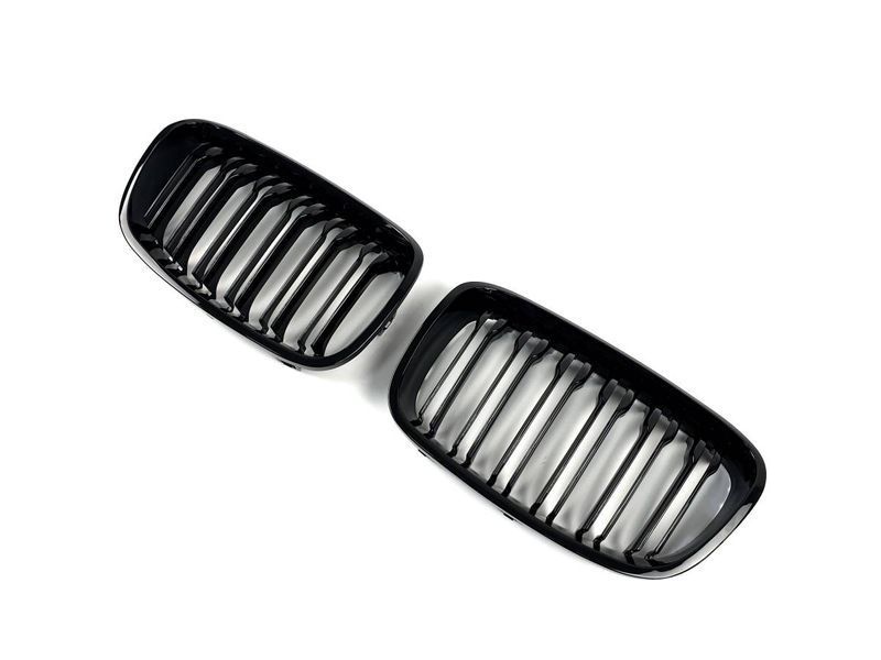 Решітка радіатора на BMW 1 F20, F21 2011-2015 M-Look Black 429046 фото Решітка радіатора на BMW 1 F20, F21 2011-2015 M-Look Black 429046 фото